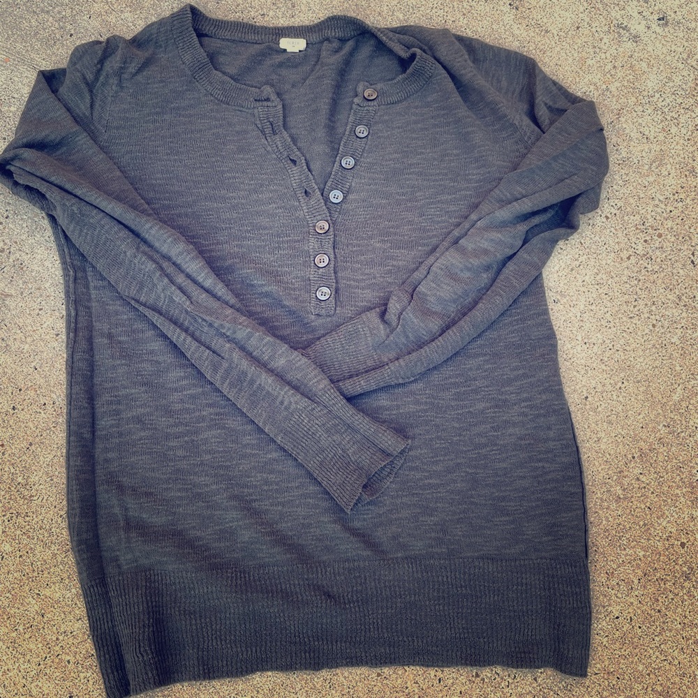jcrew thin layering sweater